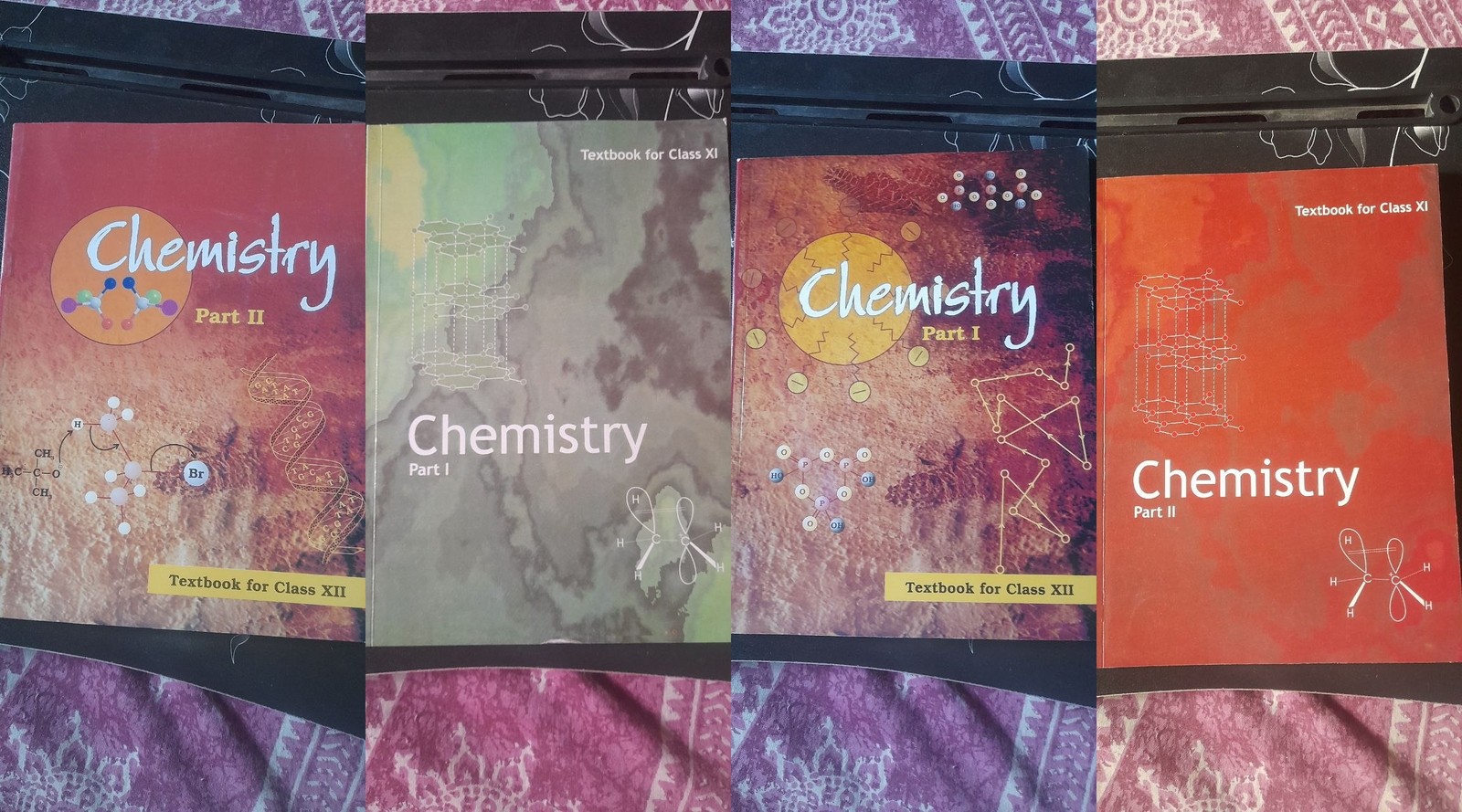 NCERT Chemistry Class 11 & 12 Part 1 and 2 – new